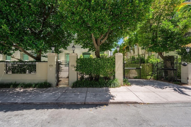 618 Valencia Ave Unit 101, Coral Gables, FL 33134 - gate with a fenced front yard
