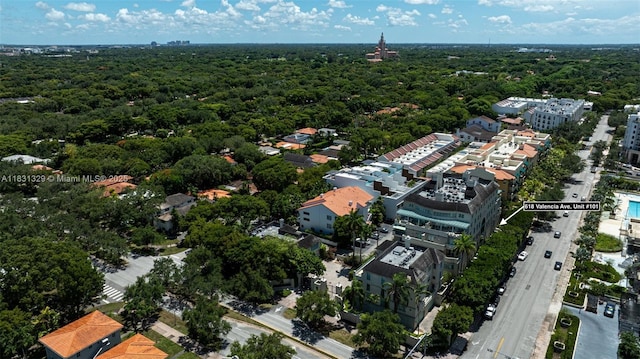618 Valencia Ave Unit 101, Coral Gables, FL 33134 - bird's eye view of a heavily wooded area