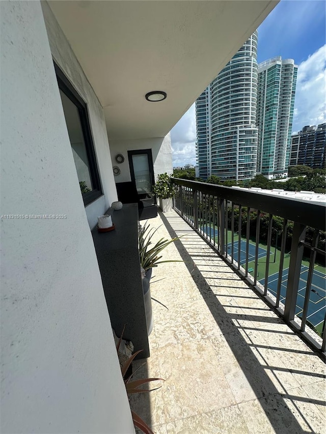 2333 Brickell Ave Unit 901, Miami, FL 33129 - balcony featuring a city view