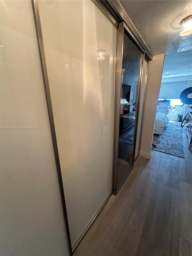 2333 Brickell Ave Unit 901, Miami, FL 33129 - corridor with wood finished floors