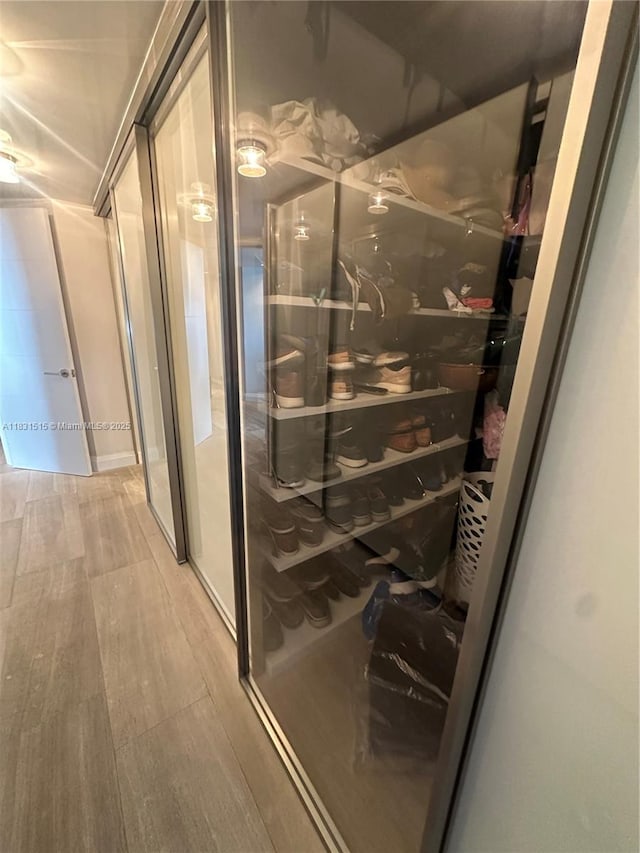 2333 Brickell Ave Unit 901, Miami, FL 33129 - wine area featuring light wood-style flooring