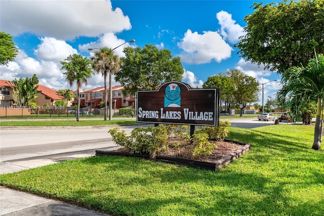 10114 NW 4th Ln Unit 3-12, Miami, FL 33172 - community / neighborhood sign featuring a residential view
