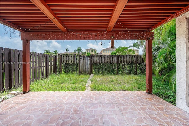 10114 NW 4th Ln Unit 3-12, Miami, FL 33172 - fenced backyard featuring a patio