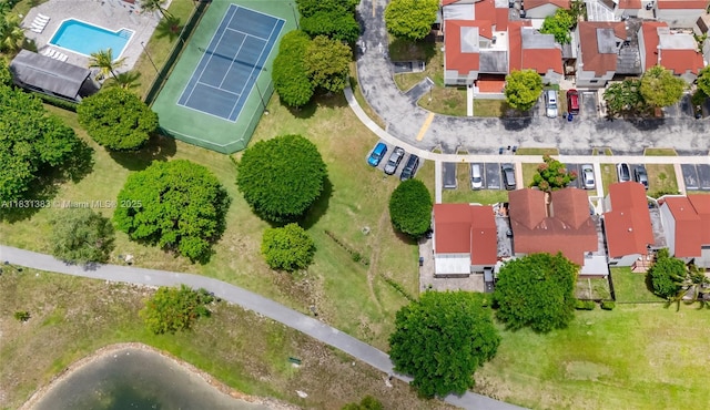 10114 NW 4th Ln Unit 3-12, Miami, FL 33172 - aerial overview of property's location featuring a pool area and nearby suburban area