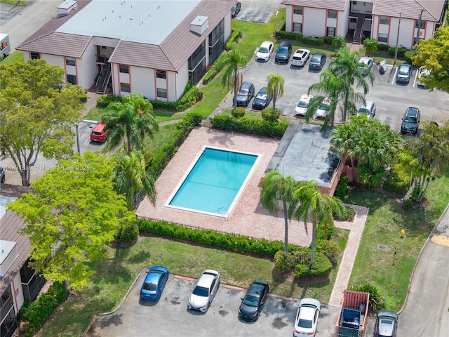 20905 NE 8th Ct Unit 101-36, Miami, FL 33179 - aerial view of property and surrounding area with a pool