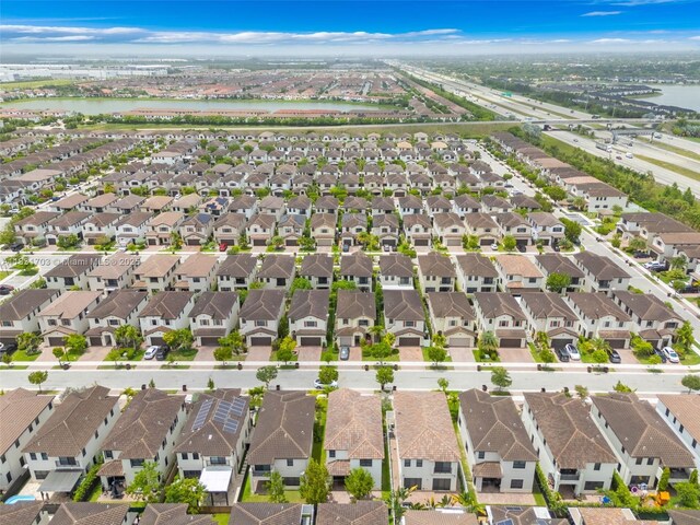 3274 W 96th Pl, Hialeah, FL 33018 - aerial overview of property's location with nearby suburban area