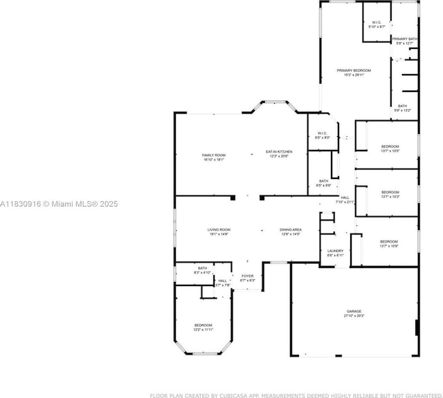 19442 SW 39th St, Miramar, FL 33029 - view of property floor plan