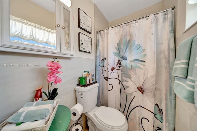 2201 N 57th Ter, Hollywood, FL 33021 - full bath with toilet and curtained shower