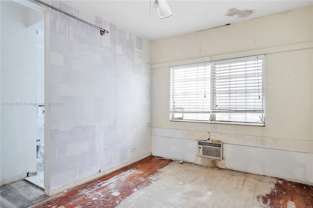 836 10th St Unit 6, Miami Beach, FL 33139 - empty room with a wall unit AC