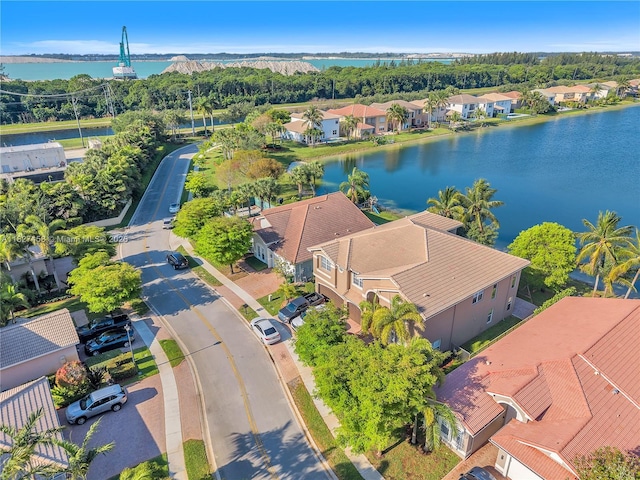5342 SW 173rd Ave, Miramar, FL 33029 - aerial perspective of suburban area featuring a nearby body of water