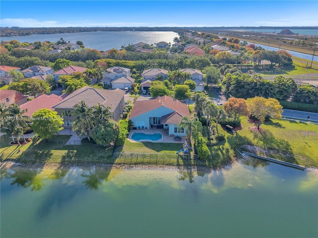 5342 SW 173rd Ave, Miramar, FL 33029 - aerial view of residential area with a nearby body of water