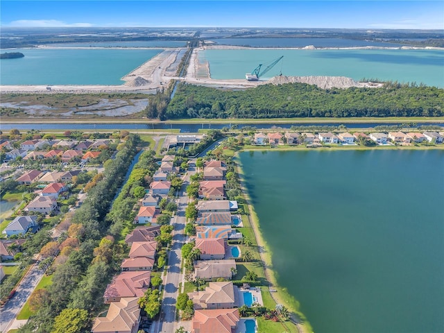 5342 SW 173rd Ave, Miramar, FL 33029 - aerial overview of property's location with nearby suburban area and a nearby body of water