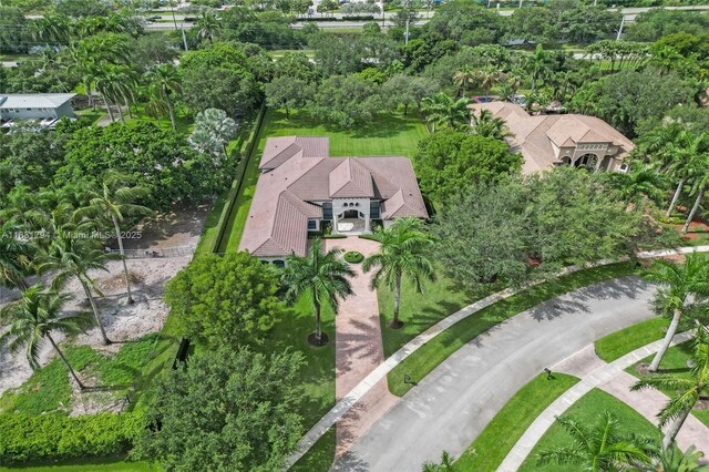 11056 Blackhawk Blvd, Davie, FL 33328 - view of subject property featuring a tree filled landscape