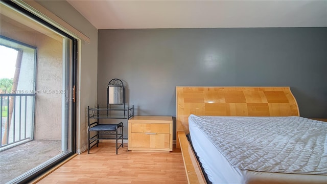 11101 SW 15th Mnr, Davie, FL 33324 - bedroom with light wood-style floors