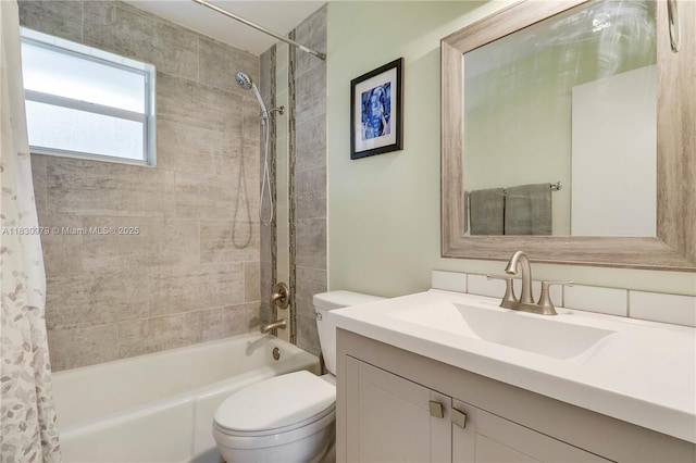 1884 Juno Rd, North Palm Beach, FL 33408 - bathroom featuring shower / bath combo with shower curtain and vanity