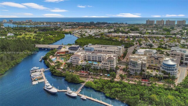 1884 Juno Rd, North Palm Beach, FL 33408 - view of urban area with a large body of water and a notable bridge