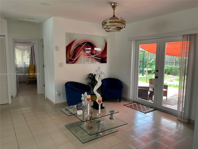 1014 W 68th St, Hialeah, FL 33014 - living area featuring french doors