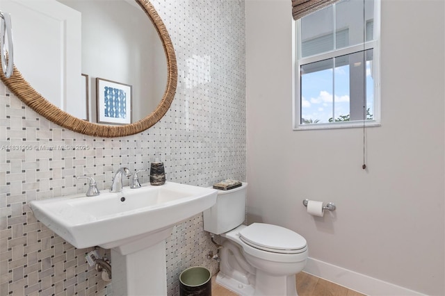 9369 Crestview Cir, Palm Beach Gardens, FL 33412 - half bathroom with toilet and baseboards