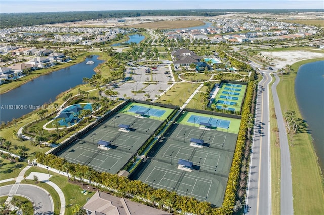 9369 Crestview Cir, Palm Beach Gardens, FL 33412 - aerial view of residential area with a nearby body of water