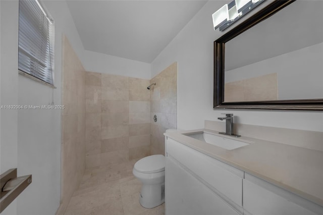 8031 NW 47th Ct, Lauderhill, FL 33351 - full bathroom featuring vanity and tiled shower