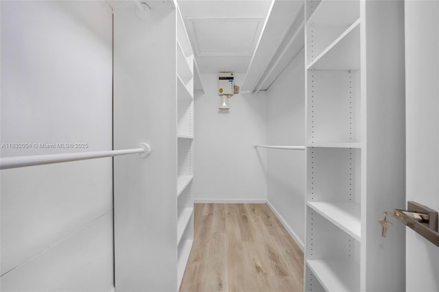 8031 NW 47th Ct, Lauderhill, FL 33351 - spacious closet with light wood finished floors