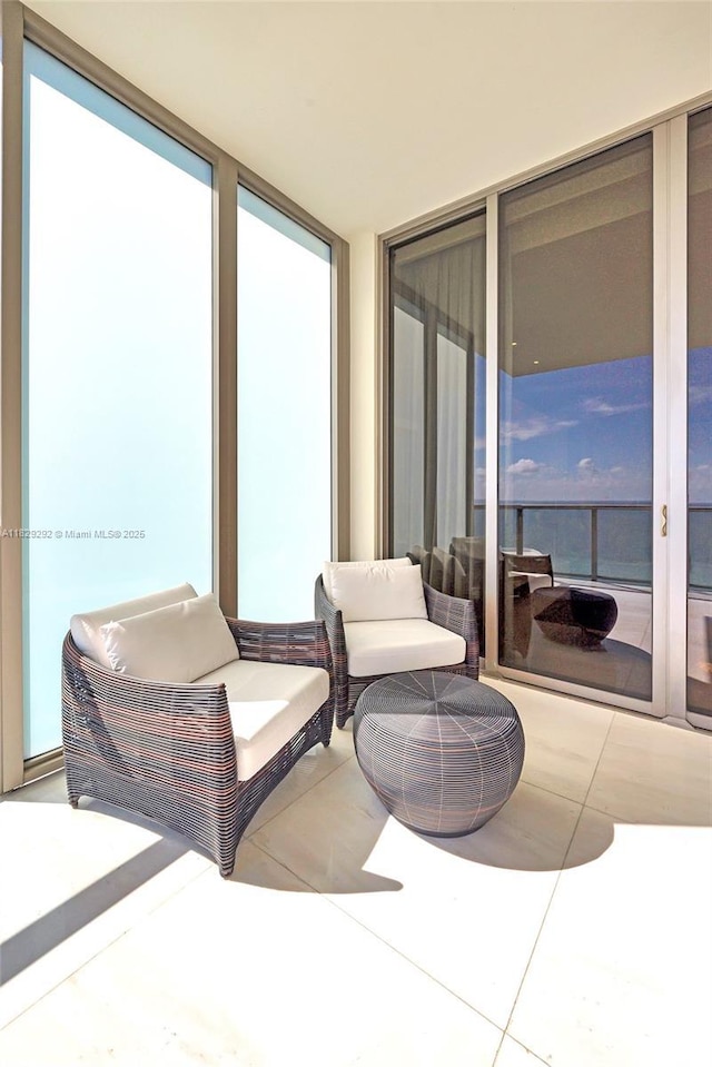 9703 Collins Ave Unit Ph-12, Bal Harbour, FL 33154 - sunroom / solarium with expansive windows