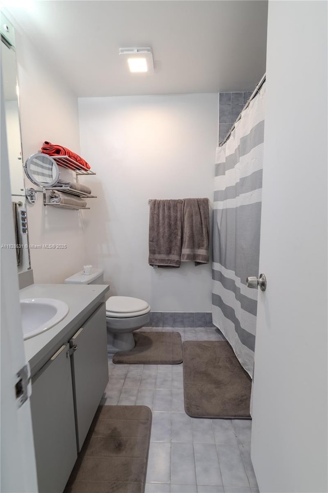 13250 SW 29th Ter, Miami, FL 33175 - full bathroom with vanity and tile patterned flooring
