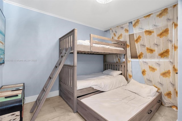 3210 Dover Rd, Pompano Beach, FL 33062 - bedroom featuring crown molding