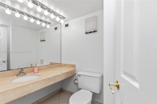 6770 Indian Creek Dr Unit 7A, Miami Beach, FL 33141 - bathroom featuring tile patterned floors and vanity