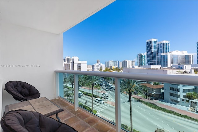 6770 Indian Creek Dr Unit 7A, Miami Beach, FL 33141 - balcony featuring a view of city
