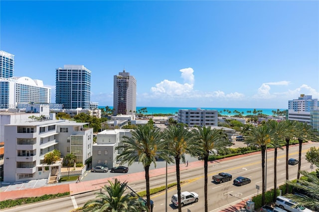 6770 Indian Creek Dr Unit 7A, Miami Beach, FL 33141 - water view featuring nearby urban area