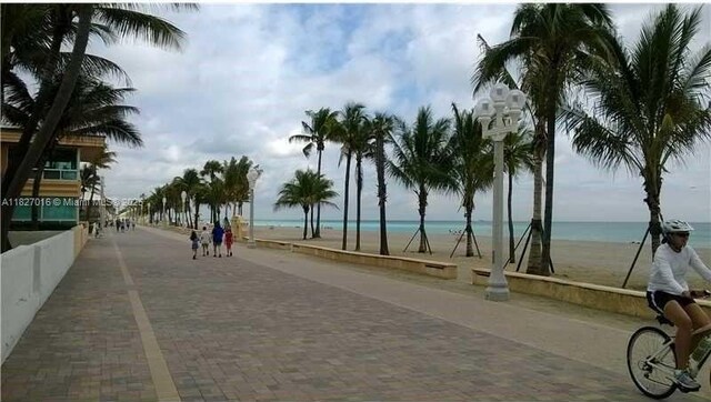 2101 S Ocean Dr Unit 2603, Hollywood, FL 33019 - view of community with view of water and beach