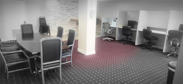 2101 S Ocean Dr Unit 2603, Hollywood, FL 33019 - office featuring carpet floors