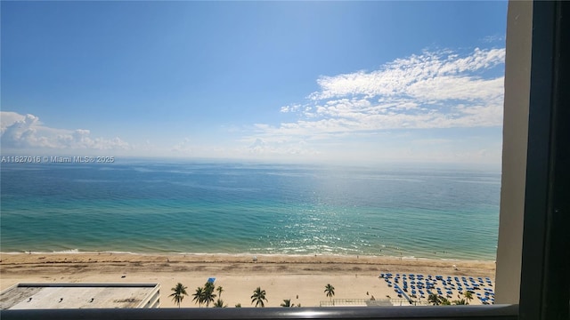 2101 S Ocean Dr Unit 2603, Hollywood, FL 33019 - water view with nearby beach