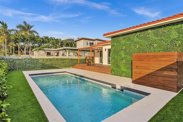 9448 Abbott Ave, Surfside, FL 33154 - view of swimming pool