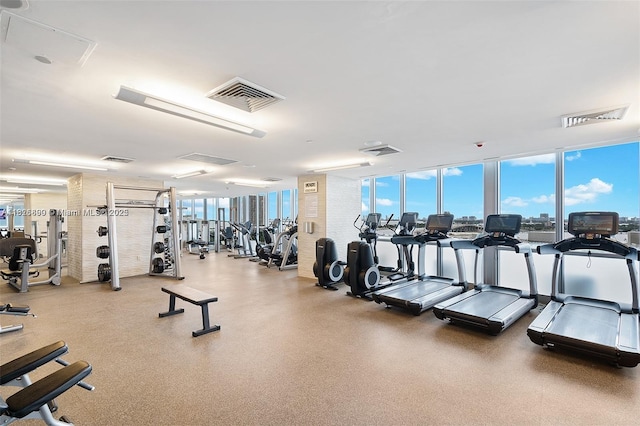 1100 Biscayne Blvd Unit 4305, Miami, FL 33132 - view of exercise room