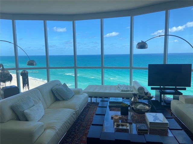 18101 Collins Ave Unit 1609, Sunny Isles Beach, FL 33160 - living area with plenty of natural light