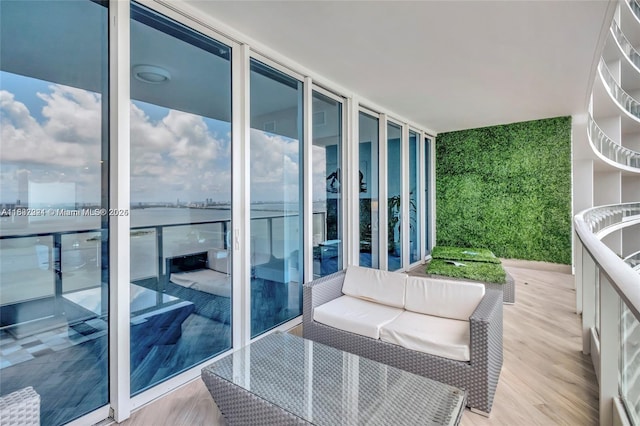 2020 N Bayshore Dr Unit 3408, Miami, FL 33137 - view of balcony