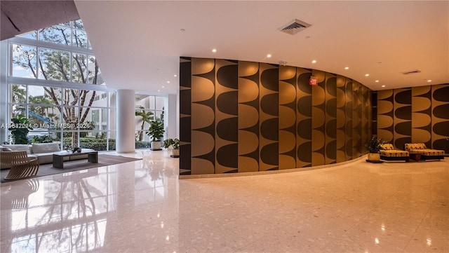 2020 N Bayshore Dr Unit 3408, Miami, FL 33137 - lobby featuring recessed lighting