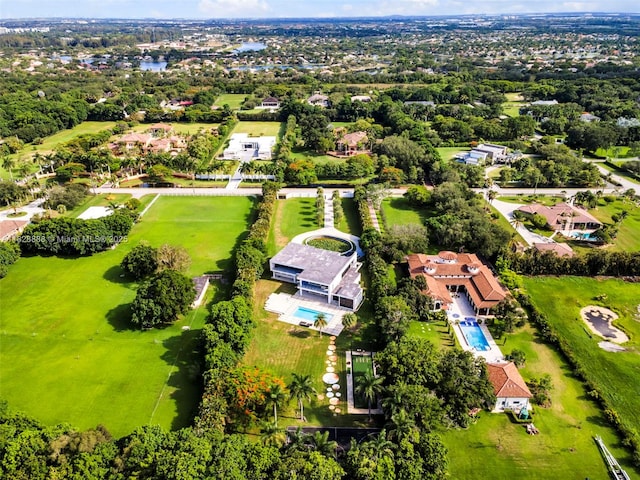 13441 Mustang Trl, Southwest Ranches, FL 33330 - aerial view of a pool area