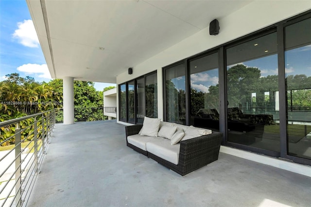13441 Mustang Trl, Southwest Ranches, FL 33330 - patio / terrace with an outdoor living space