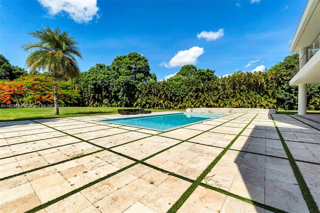 13441 Mustang Trl, Southwest Ranches, FL 33330 - swimming pool with a patio
