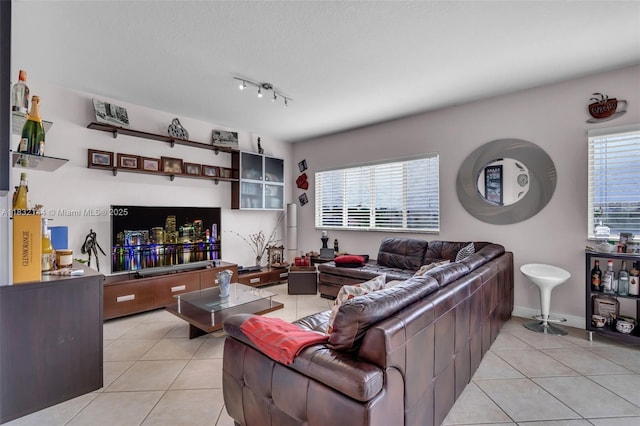 10700 NW 66th St Unit 308, Doral, FL 33178 - living room with light tile patterned flooring