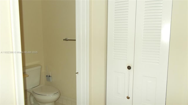 13250 SW 7th Ct Unit 313L, Pembroke Pines, FL 33027 - bathroom with toilet and tile patterned floors