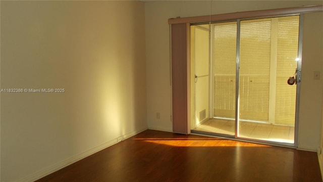 13250 SW 7th Ct Unit 313L, Pembroke Pines, FL 33027 - unfurnished room with wood finished floors