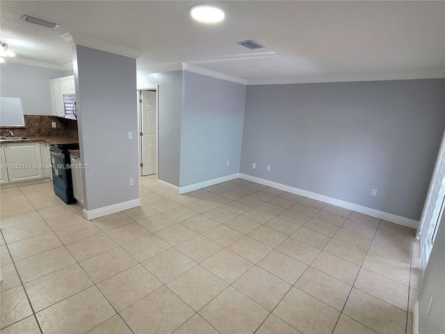 7145 NW 173rd Dr Unit 1108, Hialeah, FL 33015 - empty room featuring crown molding and light tile patterned floors