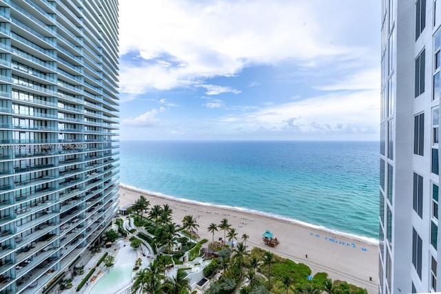 18911 Collins Ave Unit 2002, Sunny Isles Beach, FL 33160 - water view with local beach