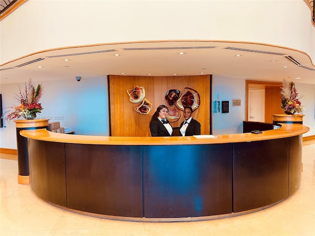 18911 Collins Ave Unit 2002, Sunny Isles Beach, FL 33160 - reception featuring recessed lighting and a dry bar