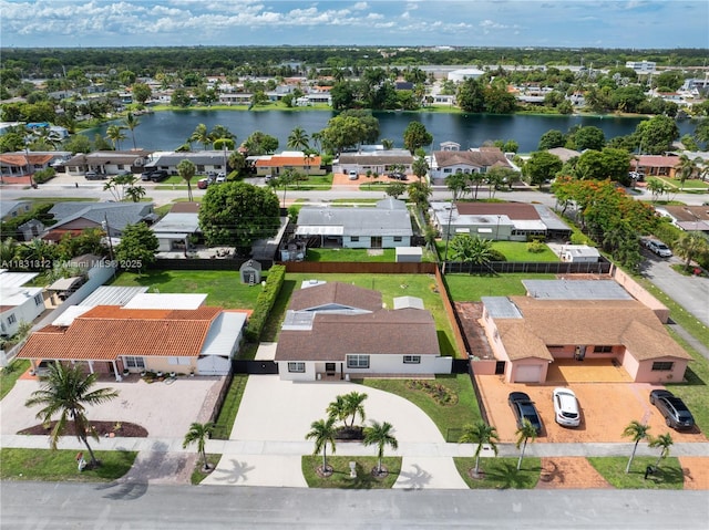 1315 W 79th St, Hialeah, FL 33014 - aerial view of residential area with a large body of water