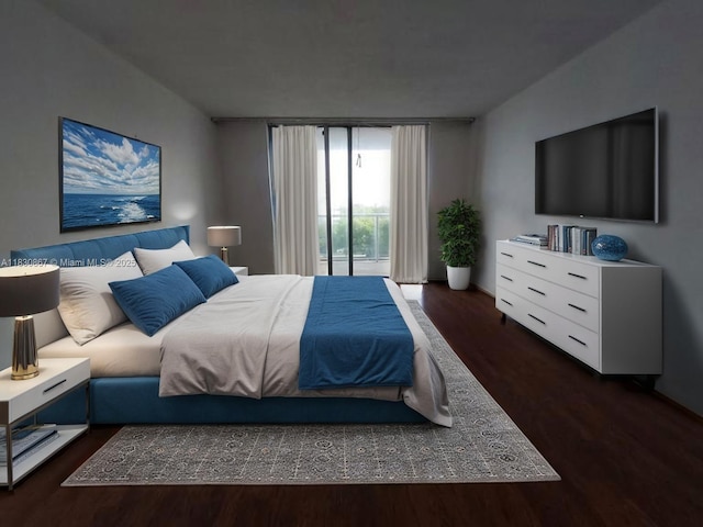 1351 NE Miami Gardens Dr Unit 513E, Miami, FL 33179 - bedroom featuring wood finished floors